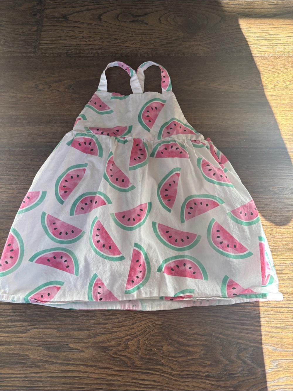 Girls Pink Watermelon Print Sundress - Kids Accessories